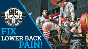 Fix Lower Back Pain In The Bench Press!