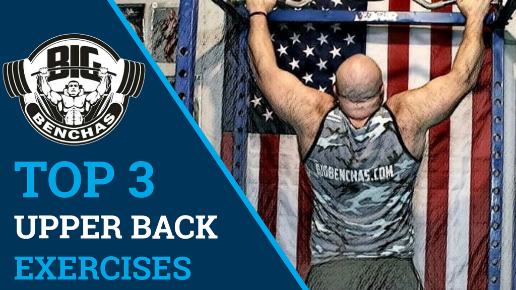 TOP 3 Upper Back Exercises For A Big Bench Press!