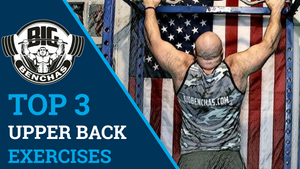 TOP 3 Upper Back Exercises For A Big Bench Press!