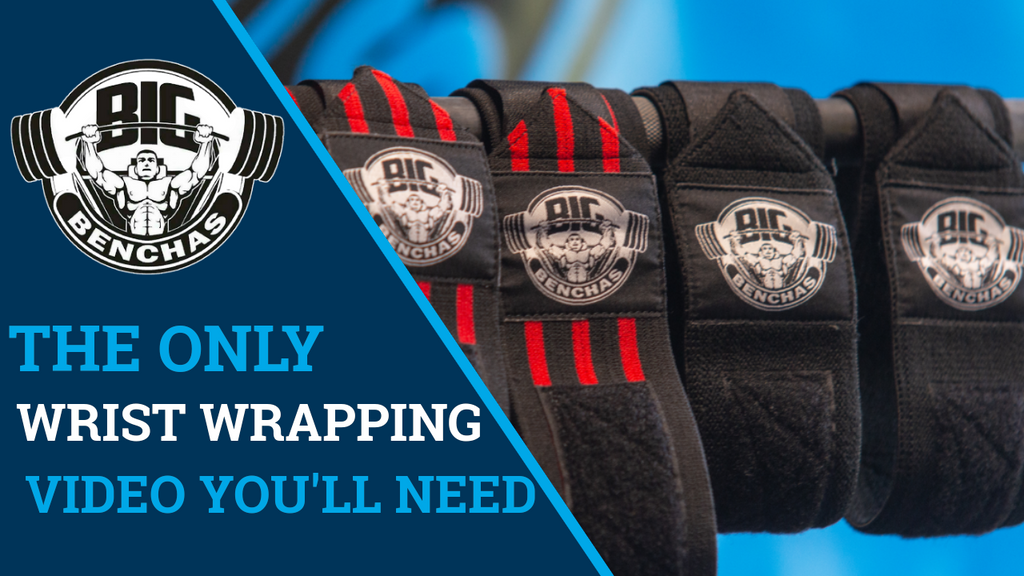 The Only Wrist Wrapping Tutorial You'll Need For Bench Pressing!