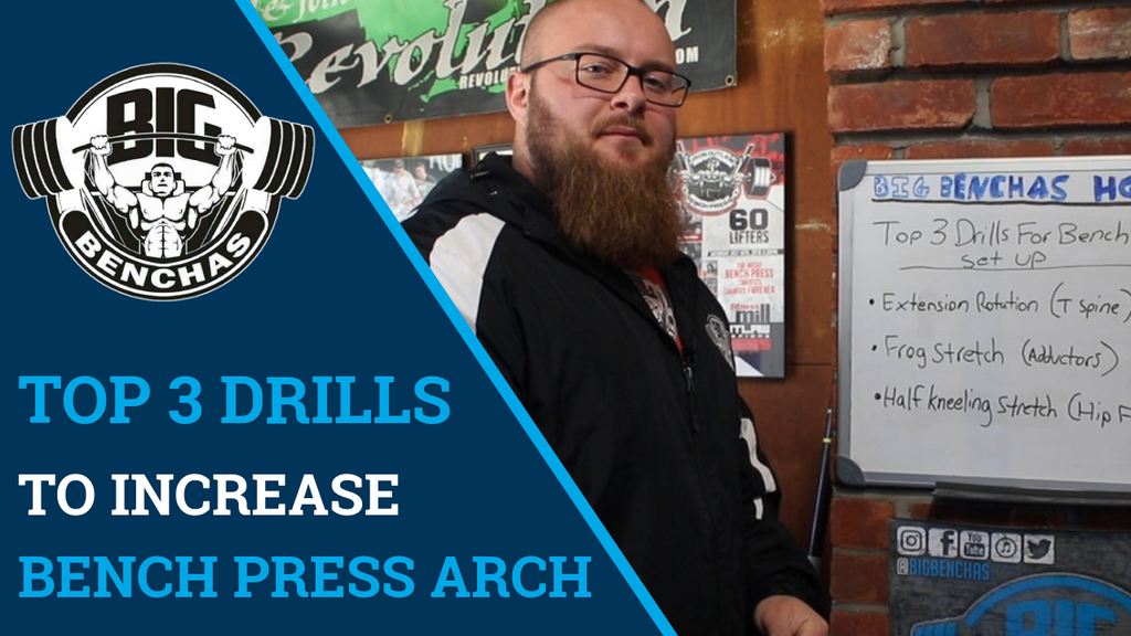 Top 3 Drills To Increase Bench Press Arch
