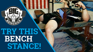 Wide Stance Benching