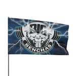 Big Benchas Ride the Benchas Flag - Big Benchas