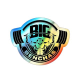 Big Benchas Holographic Die-cut Stickers - Big Benchas