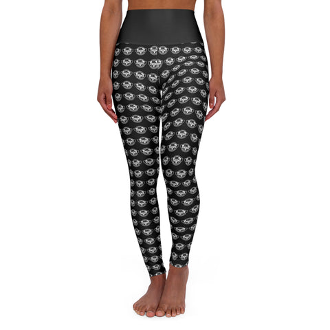 Big Benchas High Waisted Yoga Leggings (AOP) - Big Benchas