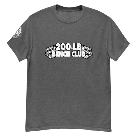 Official 200 LB Bench Club T-Shirt - Big Benchas