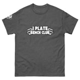 Official 1 Plate Bench Club T-Shirt - Big Benchas